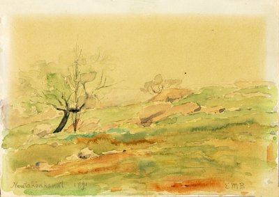 纽塔康库特，1891年。 作者 爱德华·米切尔·班尼斯特