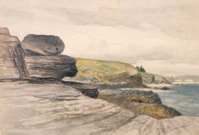 纽波特景象，约1880-1889年。 作者 爱德华·米切尔·班尼斯特