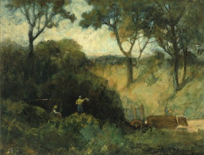 礼炮》，1895年。 作者 爱德华·米切尔·班尼斯特