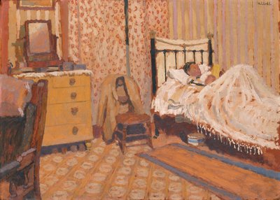 劳动者的卧室"，1930年代 作者 爱德华·莫兰德·刘易斯