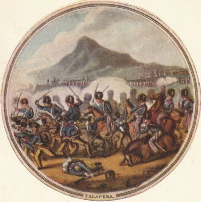 塔拉维拉战役，1815年，1910年 作者 爱德华·奥姆