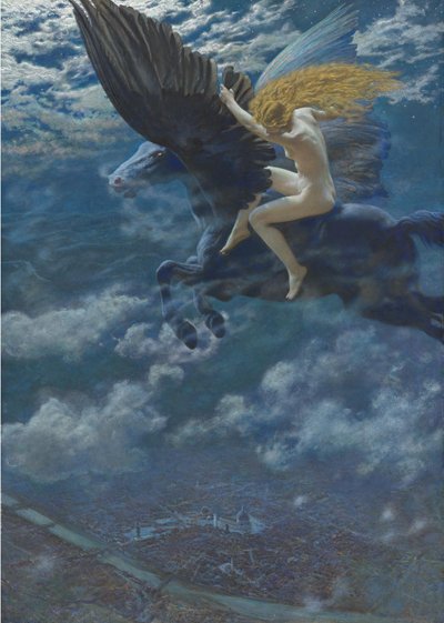 Dream Idyll女武神c。 1902年 作者 爱德华·罗伯特·休斯