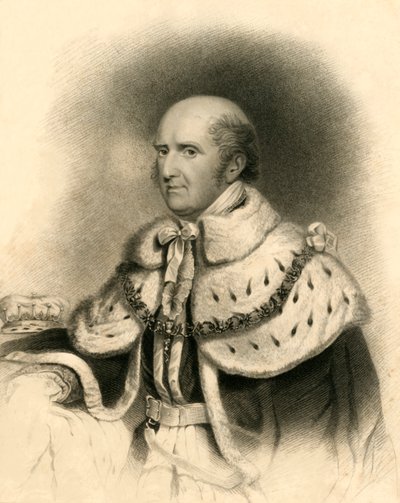 尊敬的亨利-内维尔"，1755-1843，1835。 作者 爱德华·斯克里文