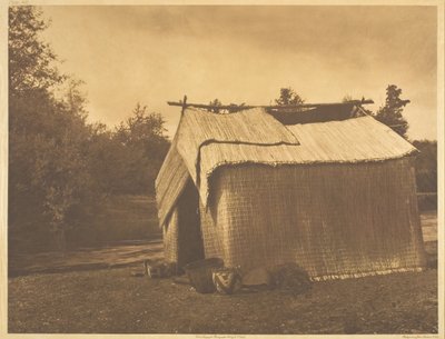 垫子屋--斯科科米什，1912年。 作者 爱德华警长柯蒂斯