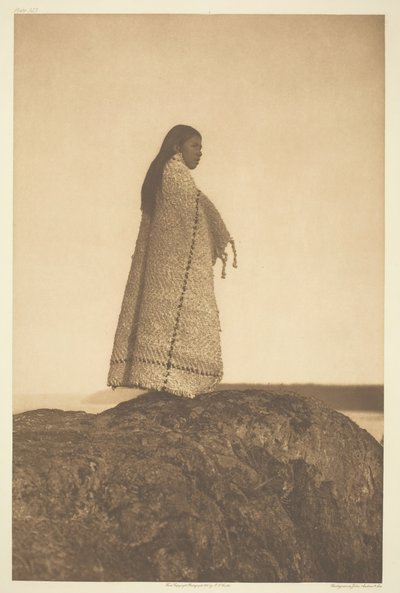 考伊汉女孩，1912年。 作者 爱德华警长柯蒂斯
