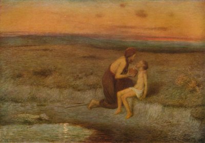 夏甲和以实玛利，十九世纪 作者 威廉·爱德华·斯托特