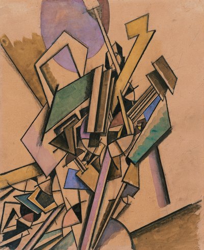 Vortizistische Studie 作者 爱德华·沃兹沃思