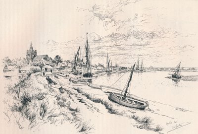马尔顿，埃塞克斯，约1879-1898，1898年 作者 爱德华·威廉·查尔顿