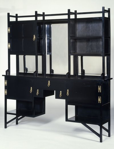 威廉·瓦特（William Watt）乌木餐边柜 作者 爱德华·威廉·戈德温