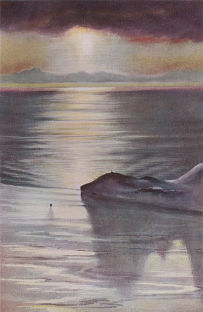 1911年，1913年从观察山的小屋点。 作者 查尔斯·爱德华·威尔逊
