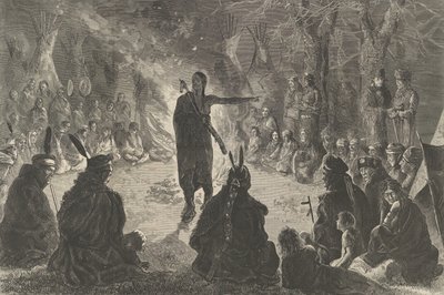 围绕议会之火，年轻勇士的演讲 哈珀周刊，1873年5月10日，...，1873年5月10日。 作者 埃德温奥斯汀修道院