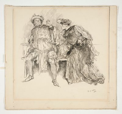 法斯塔夫 作者 Edwin Austin Abbey