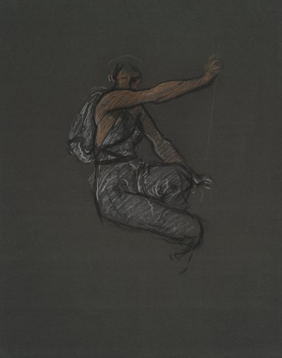 宾夕法尼亚州议会大厦壁画项目的不明人物研究，哈里斯堡，1902-1911 年 作者 埃德温奥斯汀修道院