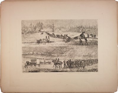 被困在泥里，1876年 作者 埃德温·奥斯汀·福布斯