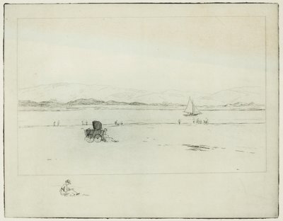 河口上（蚀刻版画） 作者 埃德温·巴特勒·贝利斯