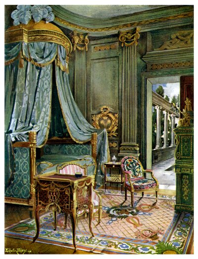 卧室，1911-1912年。 作者 埃德温·佛利