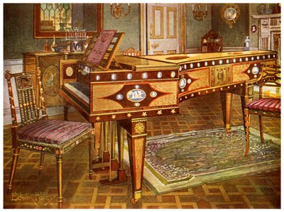 18世纪末的装饰家具，1911-1912年。 作者 埃德温·佛利