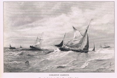 戈尔斯顿港，摘自《艺术杂志》1893年，卡塞尔和公司 作者 埃德温·海斯（Edwin Hayes）