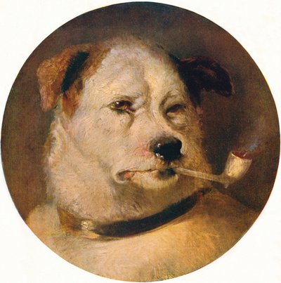 办公室里的杰克，c1842 1904年 作者 埃德温·兰瑟