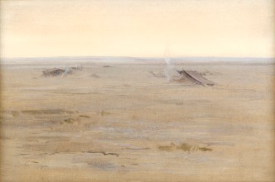 1914年在沙漠中露营 作者 埃德温·约翰·亚历山大