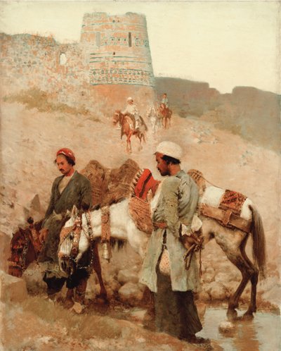 1895年在波斯旅行 作者 埃德温·洛德·沃克斯