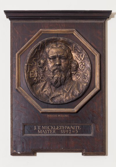 约翰·Micklethwaite的勋章，约1893年 作者 埃德温·罗斯科·穆林斯