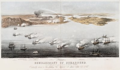 1854年轰炸波玛松德 作者 埃德温·托马斯·杜比