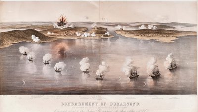 1854年轰炸波玛松德 作者 埃德温·托马斯·杜比