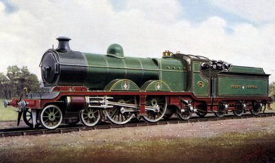 蒸汽机车 264，穿越英格兰心脏：伟大的中央“大西洋” 作者 Edwin Thomas Rudd
