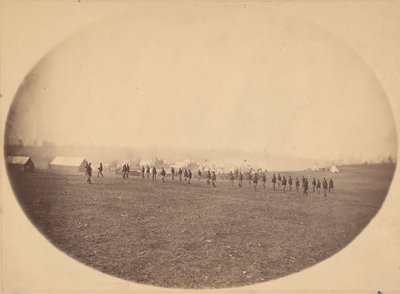 [刺刀演习]，约1863年。 作者 埃格伯特·盖伊·福克斯