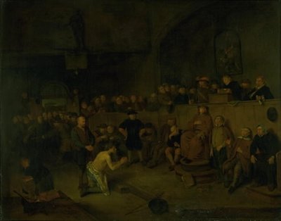 A 审判 作者 Egbert van I Heemskerck