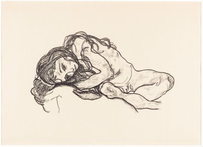 女孩 作者 埃贡·席勒（Egon Schiele）