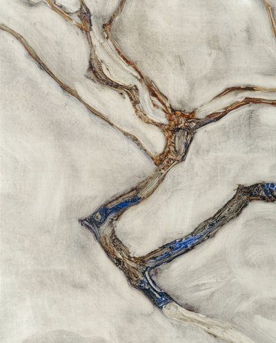 深秋的小树... 作者 埃贡·席勒（Egon Schiele）