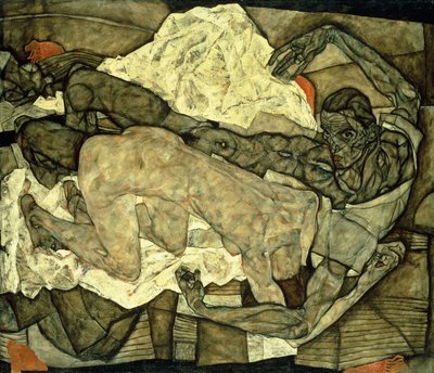恋人 作者 埃贡·席勒（Egon Schiele）