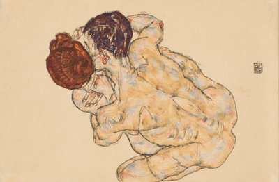 男人和女人 作者 埃贡·席勒（Egon Schiele）