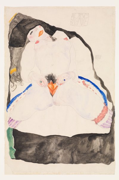 1911年，在梦中观察到。 作者 埃贡·席勒（Egon Schiele）