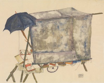 街车 作者 埃贡·席勒（Egon Schiele）