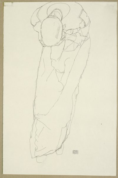 和尚，1914年 作者 埃贡·席勒（Egon Schiele）