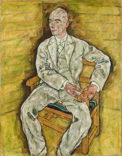 维克托-里特尔-冯-鲍尔 作者 埃贡·席勒（Egon Schiele）