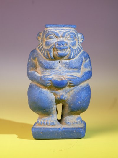 Bes（陶瓷）小雕像 作者 埃及人