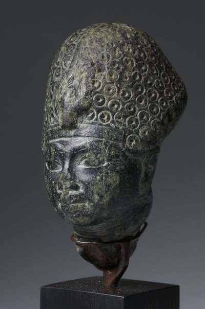 新王国阿蒙霍特普三世（绿色滑石）负责人 作者 Egyptian 18th Dynasty