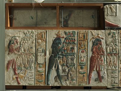 诺姆众神轴承祭，约公元前1391-1353年 作者 埃及第十八王朝