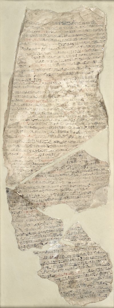 Sinuhe Ostracon，新王国（石灰石） 作者 埃及第十八王朝