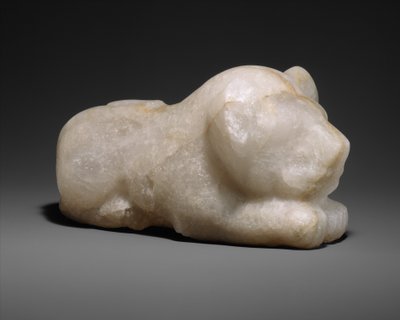 小狮子，约公元前3100-2900年（石英岩 作者 埃及第一王朝