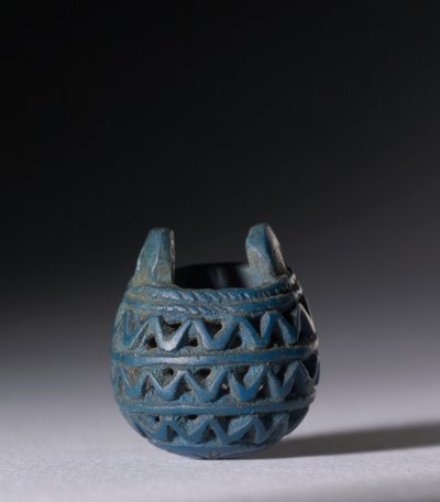 篮子模型作为护身符，约公元前1069-945年 作者 埃及第21王朝