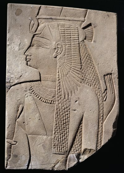 神职人员的救济，晚期，公元前780-656（砂岩） 作者 Egyptian 25th Dynasty