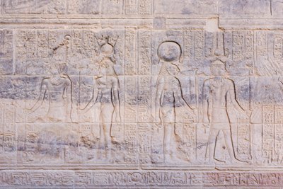 埃及阿斯旺菲莱神庙的浮雕 作者 Egyptian 30th Dynasty