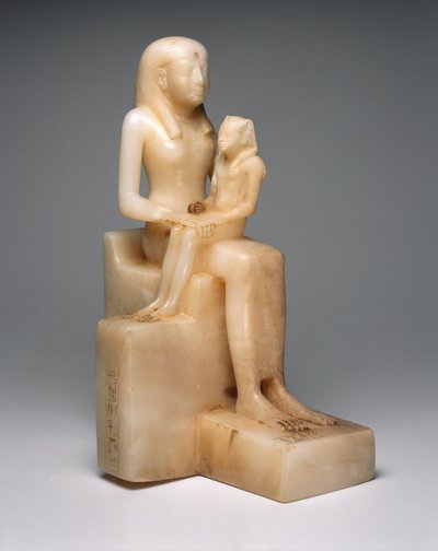 Pepy II和他的母亲Meryreankhnes，可能来自旧王国Saqqara（方解石） 作者 埃及第六王朝埃及第六王朝