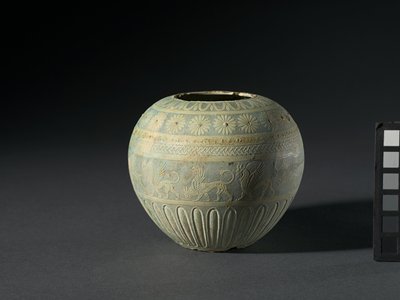 使用Rahina Ware船只，公元前200至100年 作者 埃及托勒密时期