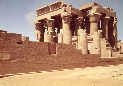 索贝克神庙和哈罗伊斯神庙 作者 Egyptian Ptolemaic Period